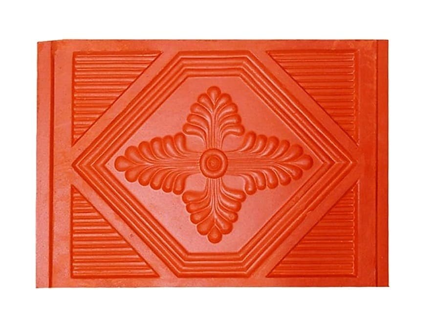 Terracotta Rajwadi Ceiling Tile