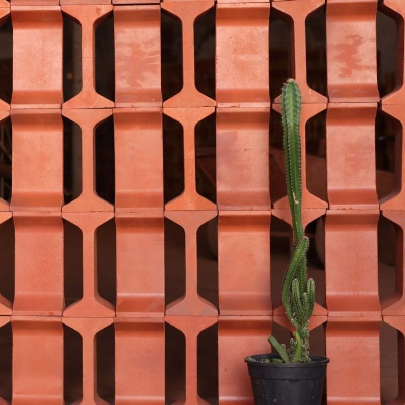 I Terracotta jali / I Breeze Block