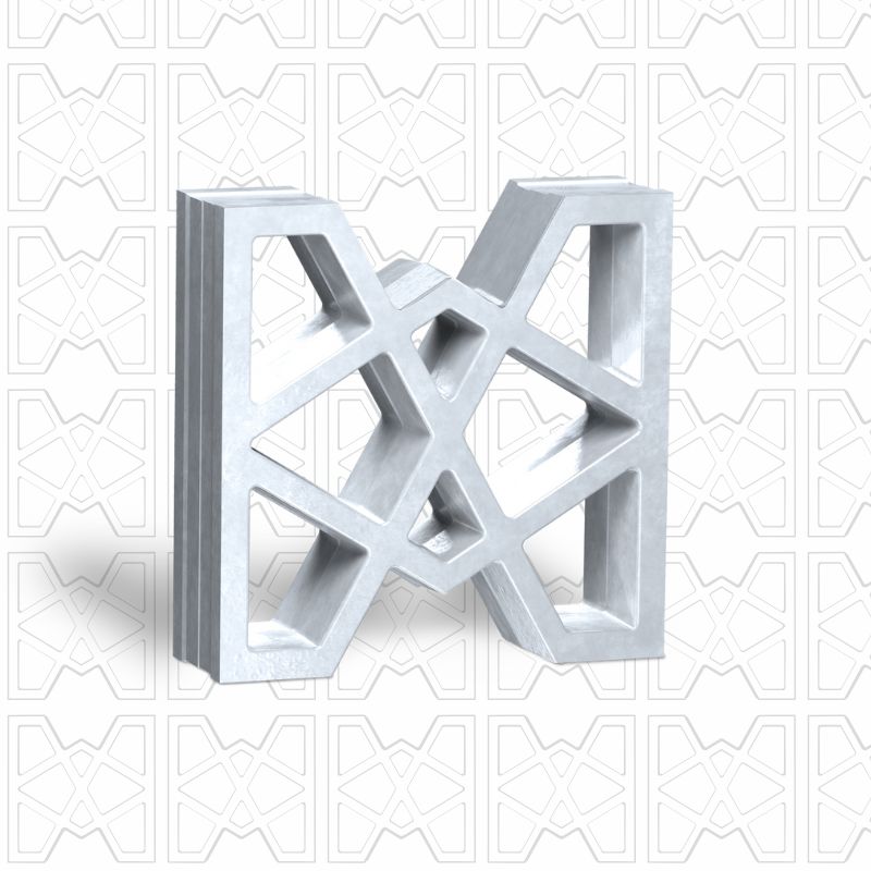 I Shape concrete Jali / I Shape Breeze Blocks