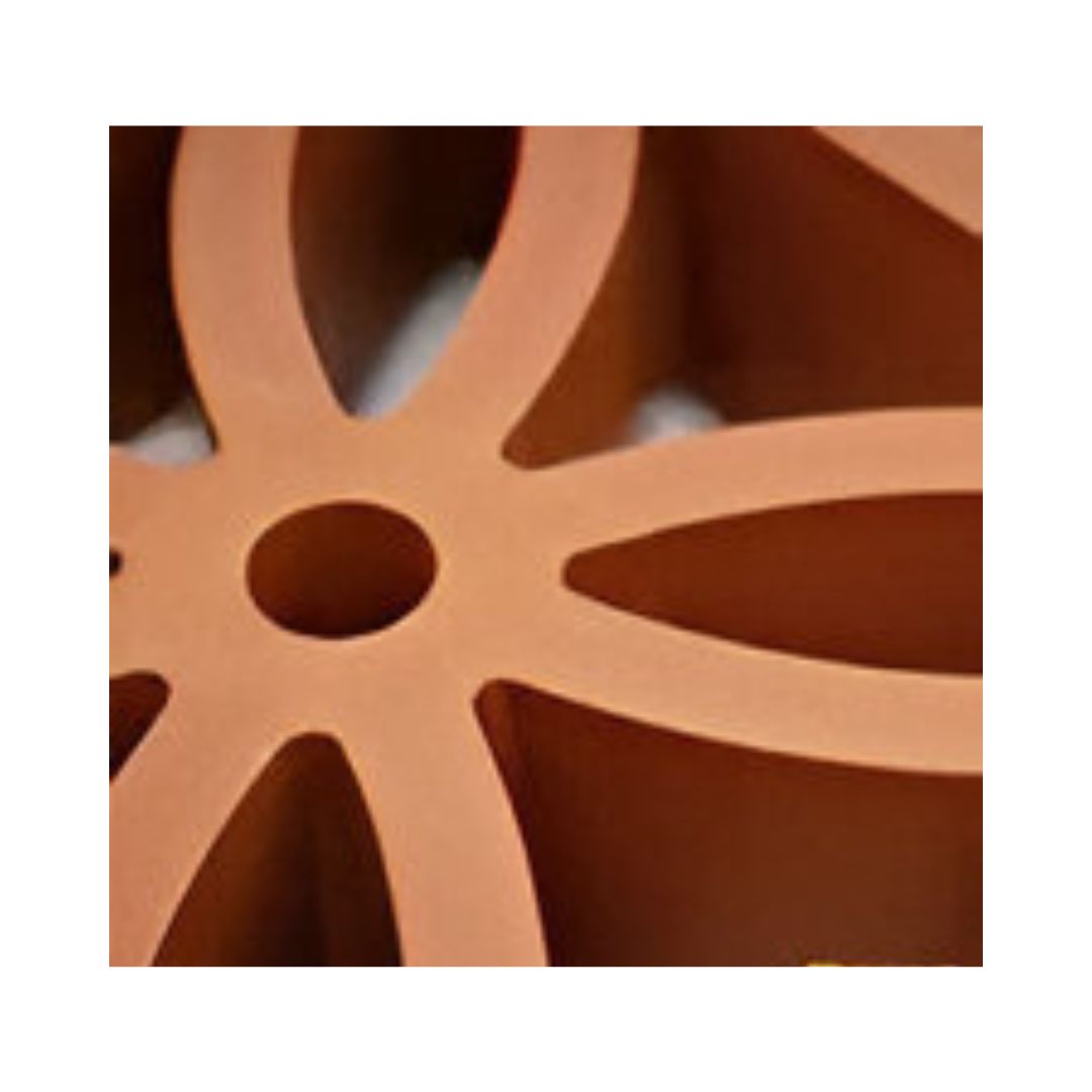 Amber Terracotta Jali / Amber Breeze Blocks