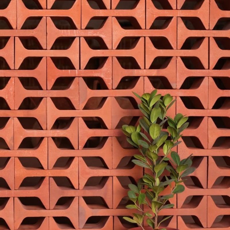 I Terracotta jali / I Breeze Block